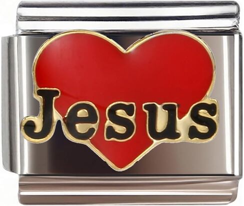 Italian Bracelet Charm,9mm,Golden Cross,Country & Culture > Religion in Saudi Arabia