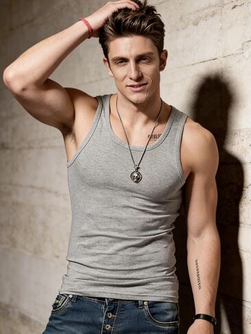 Mens Casual Tank Tops Workout Sleeveless Shirt Breathable Tank Shirts Lightweight Summer Running Muscle Tee in Kuwait