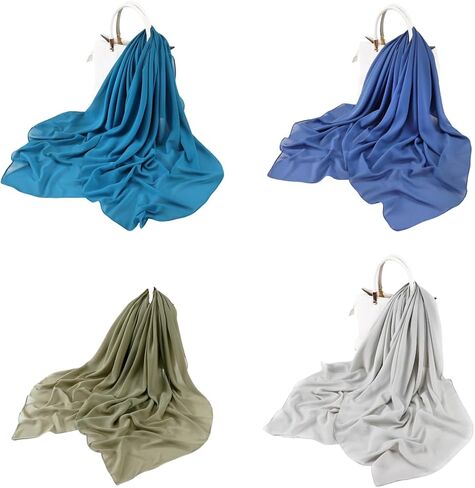 43 Inch Malaysia Pearl Chiffon Square Scarf for Women Muslim Islamic Hijab Scarves Shawl Head Wrap Turban Bandana in Saudi Arabia