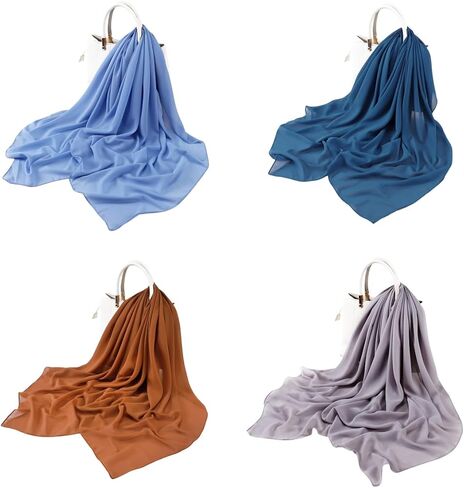 43 Inch Malaysia Pearl Chiffon Square Scarf for Women Muslim Islamic Hijab Scarves Shawl Head Wrap Turban Bandana in Saudi Arabia