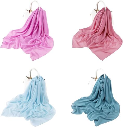 43 Inch Malaysia Pearl Chiffon Square Scarf for Women Muslim Islamic Hijab Scarves Shawl Head Wrap Turban Bandana in Saudi Arabia
