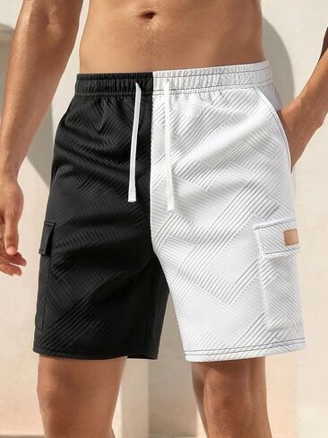 Men's Casual Shorts, Quick-Dry Breathable Outdoor Shorts for Summer, Lightweight Active Shorts with Pockets in Kuwait