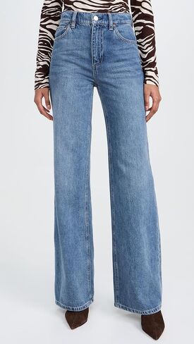 alice + olivia Women's Weezy Full Length Jeans in Saudi Arabia