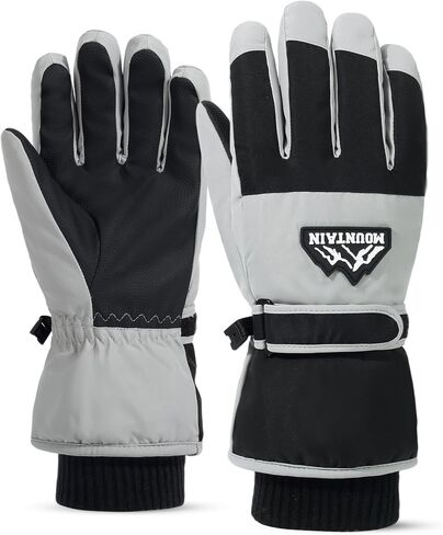 Winter Gloves Men and Women Waterproof Ski Snow Thermal Touchscreen Glove for Cold Weather in Saudi Arabia