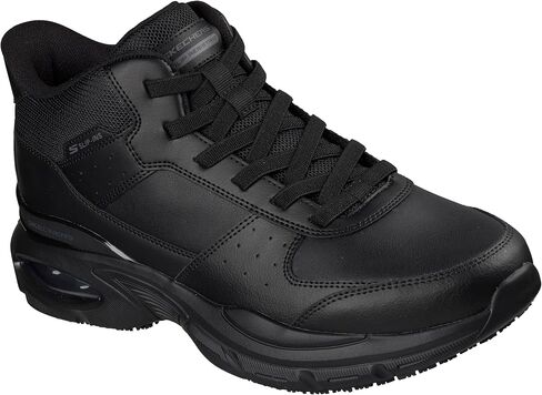 حذاء رياضي رجالي للعمل من Skechers متوسط ​​الحجم سهل الارتداء - حذاء أمان مقاوم للانزلاق مبطن بتقنية Skechers in Kuwait