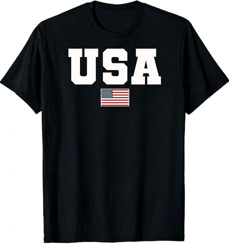 GTETKDE 250th Anniversary USA Shirts American Flag Independence Day Patriotic Shirt Faith Freedom Crewneck Short Sleeve Tee in Saudi Arabia