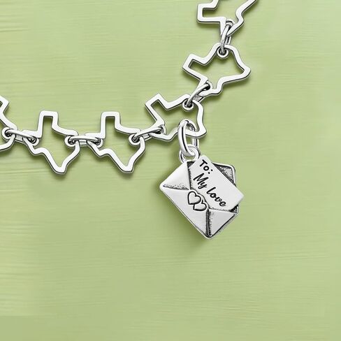 1Pc 925 Silver Simple And Unique Retro Love Letter Pendant Charm Fit DIY Jewelry Matching And Daily Outfit Decoration Gift For Women Gifts For Mom Party Favors in Kuwait