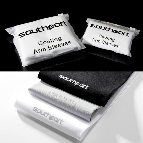 SOUTHPORT Arm Sleeve, Cooling UPF 50+ UV Sun Protection Sports Compression for Men/Women Arm Sleeves in Kuwait