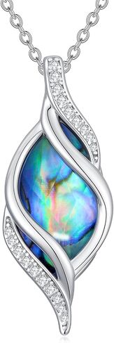 YYB Infinity Necklaces for Women Dainty Gemstone Pendant Fine Jewelry Christmas Valentine Mothers Day Birthday Gifts for Women Her Wife in Saudi Arabia