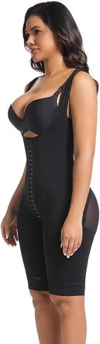 faja with built in bra for Women Tummy Control Post Surgery Full Body Shapewear Butt Lifter with Zipper Crotch in Kuwait