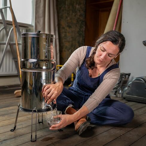 British Berkefeld Doulton 3.17 Gallon W9361137 Countertop Gravity-Fed Water Filtration System Using Ultra Sterasyl Ceramic Filter Candles in Kuwait