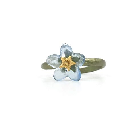Forget-Me-Not Adjustable Ring #8439 in Saudi Arabia
