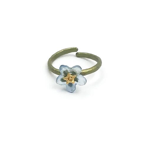 Forget-Me-Not Adjustable Ring #8439 in Saudi Arabia