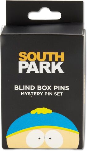سلسلة South Park Character Portraits Mystery Enamel Pin Blind Box Series، Cartman، Kenny، Kyle، Stan، Butters، أو Wendy in Kuwait