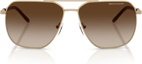 Armani Exchange mens Ax2057s Aviator Sunglasses in Kuwait