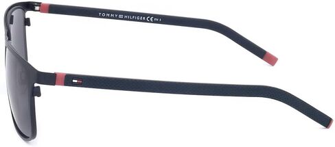 Tommy Hilfiger Men Th 1716/S Sunglasses, Blue Red/Gray, 57mm 16mm US in Kuwait