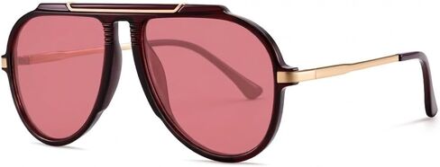 Oversized Avaitor Sunglasses for Women Men - 2026 Retro 70s Gold Metal Sun Glasses Vintage Square Avaitors Shades in Saudi Arabia