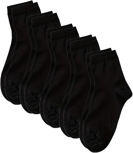 Women's Silk Socks Casual Athletic Work Soft Breathable Mulberry Silk Dress Socks 5 Pack in Saudi Arabia