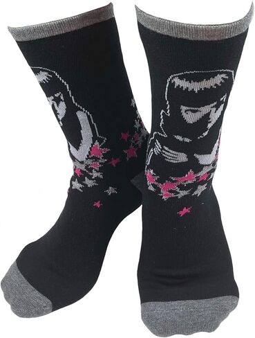 Emily the Strange Women's Fun Colorful Fashion Crew Socks Gift Box in Saudi Arabia