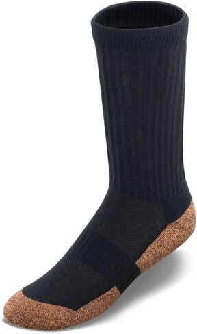 Apex Copper Cloud Socks 3-pack - Crew Black - M: Women's 9.5-11 / Men's 8.5-10 in Kuwait