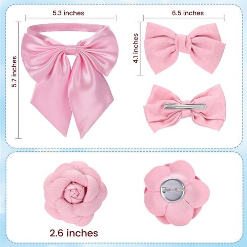 5 Pcs Shepherdess Costume Women Adult Shepherd Staff Hook Bowtie Cape Bow Hair Clip Brooch Halloween Costume Cosplay Outfit in Saudi Arabia