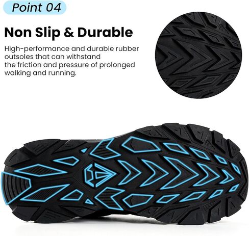 Men’s Lightweight Hiking Shoes – Breathable Non-Slip Trail Sneakers for Outdoor Trekking, Camping & Climbing in Saudi Arabia