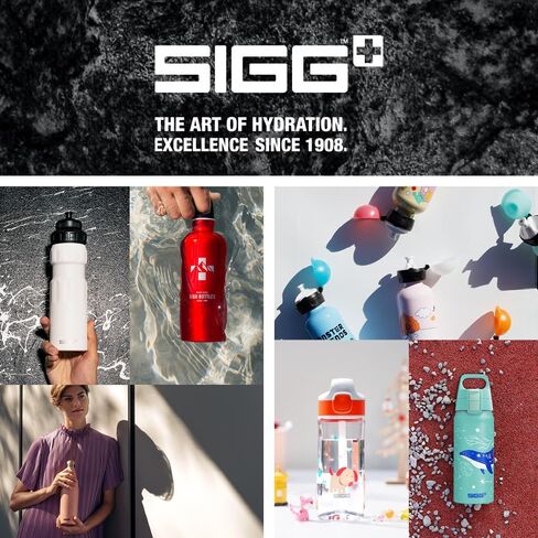 SIGG - Aluminum Water Bottle - WMB Pathfinder Dusk - ClimatePartner Certified - Suitable for Carbonated Beverages - Leakproof & Lightweight - BPA Free - Dusk - 25 Oz in Saudi Arabia