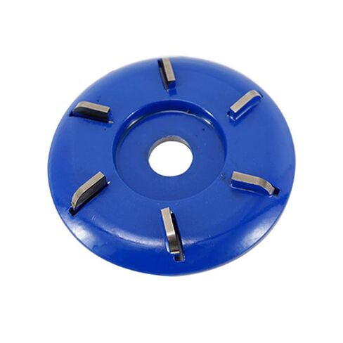 قرص نحت توربو الخشب 8 أسنان لزاوية طاحونة 4 أو 4 1/2 "مع 5/8" تم ترقيتها من أجهزة قطع الخشب DIY للتشكيل السريع (8 قوس شفرة) in Kuwait