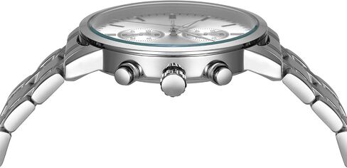 Roberto Marino RM4774 Men’s Luxury Wrist Watch, Black Stainless Steel Japanese Quartz, 43mm, 3 ATM Water Resistant, Black Dial, Elegant Dress Watches for Men in Saudi Arabia