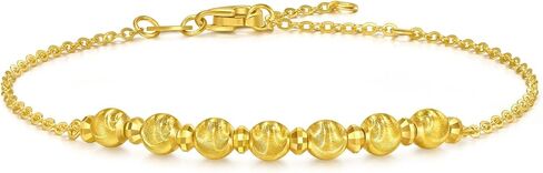 CHOW SANG SANG Essence 999 24K Gold Beads Bracelet for Women 18cm 95481B Price-by-Weight Approx. 2.62g Gold in Kuwait