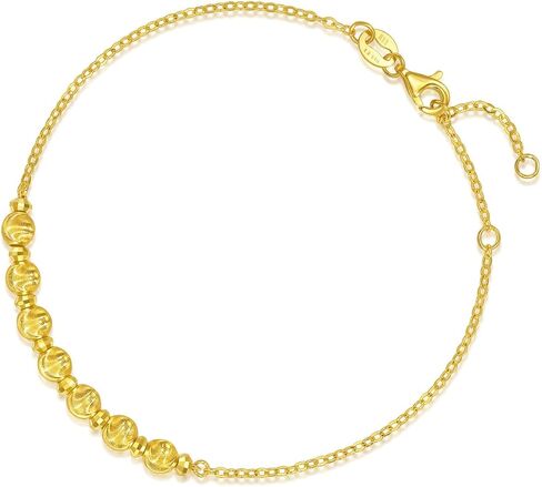CHOW SANG SANG Essence 999 24K Gold Beads Bracelet for Women 18cm 95481B Price-by-Weight Approx. 2.62g Gold in Kuwait