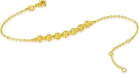 CHOW SANG SANG Essence 999 24K Gold Beads Bracelet for Women 18cm 95481B Price-by-Weight Approx. 2.62g Gold in Kuwait
