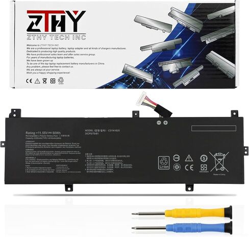 B31N1707 B31N1707-1 Laptop Battery Replacement for Asus VivoBook S14 S410 S410U S410UA S410UF S410UN S410UQ S4200UF S401QA S401UA S401UF S4100V S4200U X411UA X411UF X411UN X411UQ K410U K410UA P1410UA in Kuwait