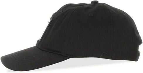 VERSACE JEANS COUTURE Black Classic LabeL Patch Baseball Cap in Kuwait