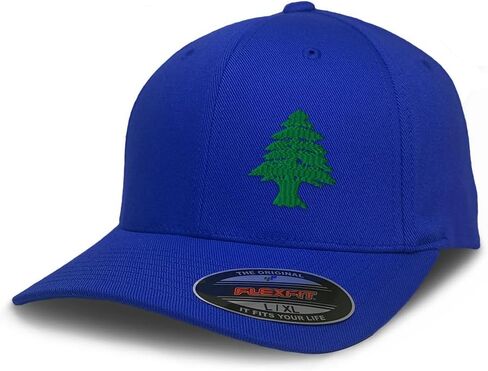 Flexfit Cap for Men & Women Embroidered Lebanon Flag Tree Seal Arabic Beirut Flexfit Hats Baseball Caps in Kuwait