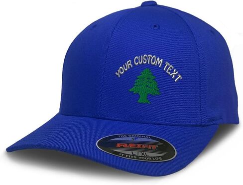 Flexfit Cap for Men & Women Embroidered Lebanon Flag Tree Seal Arabic Beirut Flexfit Hats Baseball Caps in Kuwait