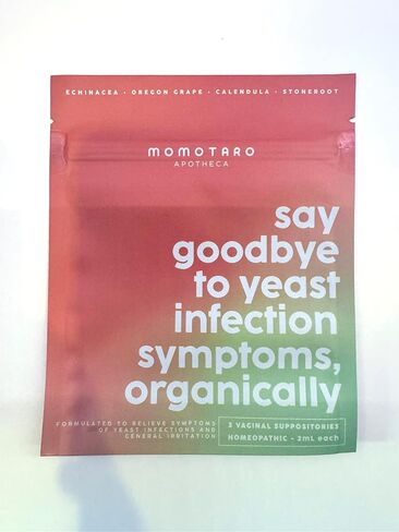 MOMOTARO APOTHECA 14 Organic Vaginal Suppositories Alternative, Fast Acting, Alleviate Dryness, Eliminates Odor, Menopause, Supports Healthy Vaginal pH Levels, BV in Saudi Arabia