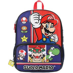 Bioworld Super Mario Game Favorites 16" Backpack For School And Travel in Kuwait