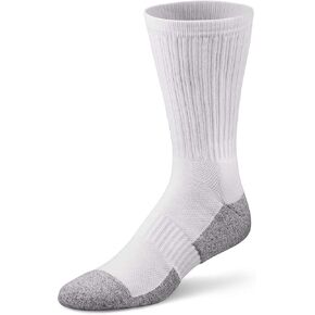 Dr. Comfort Crew Diabetic Socks, White, X-Small in Kuwait