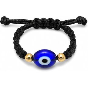 Evil Eye Ring Gold Boho Fashion Statement Adjustable Rings for Party Beach Jewelry Anniversary Birthday Gifts for Women in Saudi Arabia