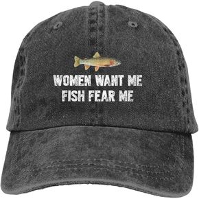 Funny Hat for Men Women Black Baseball Cap Adjustable Dad Hat Vintage Trucker Hat in Kuwait