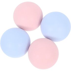 ARTIBETTER 4pcs Round Porcelain Drawer Knobs Cute Cartoon Dresser Handles Furniture Pulls for ’s Bedroom Nursery Cabinet, Pink and Light Blue in Kuwait