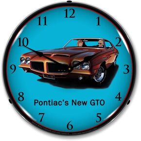 1971 Pontiac GTO LED Lighted Clock in Saudi Arabia