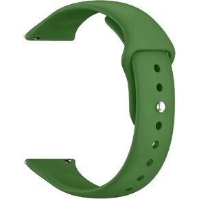 سوار ساعة Sundara 18 مم 19 مم 20 مم 22 مم من السيليكون متوافق مع Garmin/ID205L/Galaxy/Huawei/Amazfit/Coros سوار معصم بديل رياضي ناعم للجنسين in Kuwait