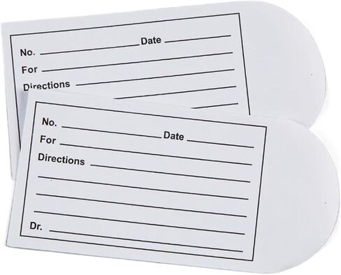 200 Pack Pill Envelopes for Medicine – Imprinted Prescription Envelopes 3.5" x 2.25", Self-Sealing Pill Pouches in Saudi Arabia