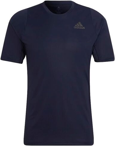 تي شيرت Run Icons Running للرجال من adidas بأكمام قصيرة، Legend Ink in Kuwait