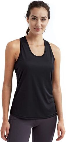 TriDri Ladies' Yoga Knot Tank XS Black in Saudi Arabia