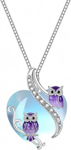OCJ Dragonfly/Butterlfy/Turtle/Hummingbird Necklace for Women Sterling Silver Moonstone Pendant Necklace Jewelry Gifts for Women Her Daughter Wife Girlfrined Anniversary Birthday Gift in Kuwait