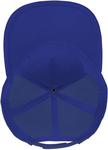 Popfunk Superman Supergirl New Logo Color Foam Snapback Trucker Hat - Unisex for Men and Women, Royal in Kuwait