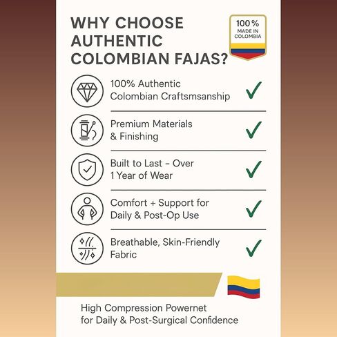Colombian Faja High-Waisted Butt Enhancer – Medium Compression Luxury Shapewear for Waist, Hips & Thighs 4600 in Saudi Arabia